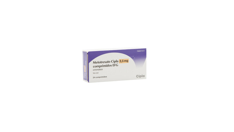 Metotrexato Semanal Cipla 2,5 mg comprimidos EFG